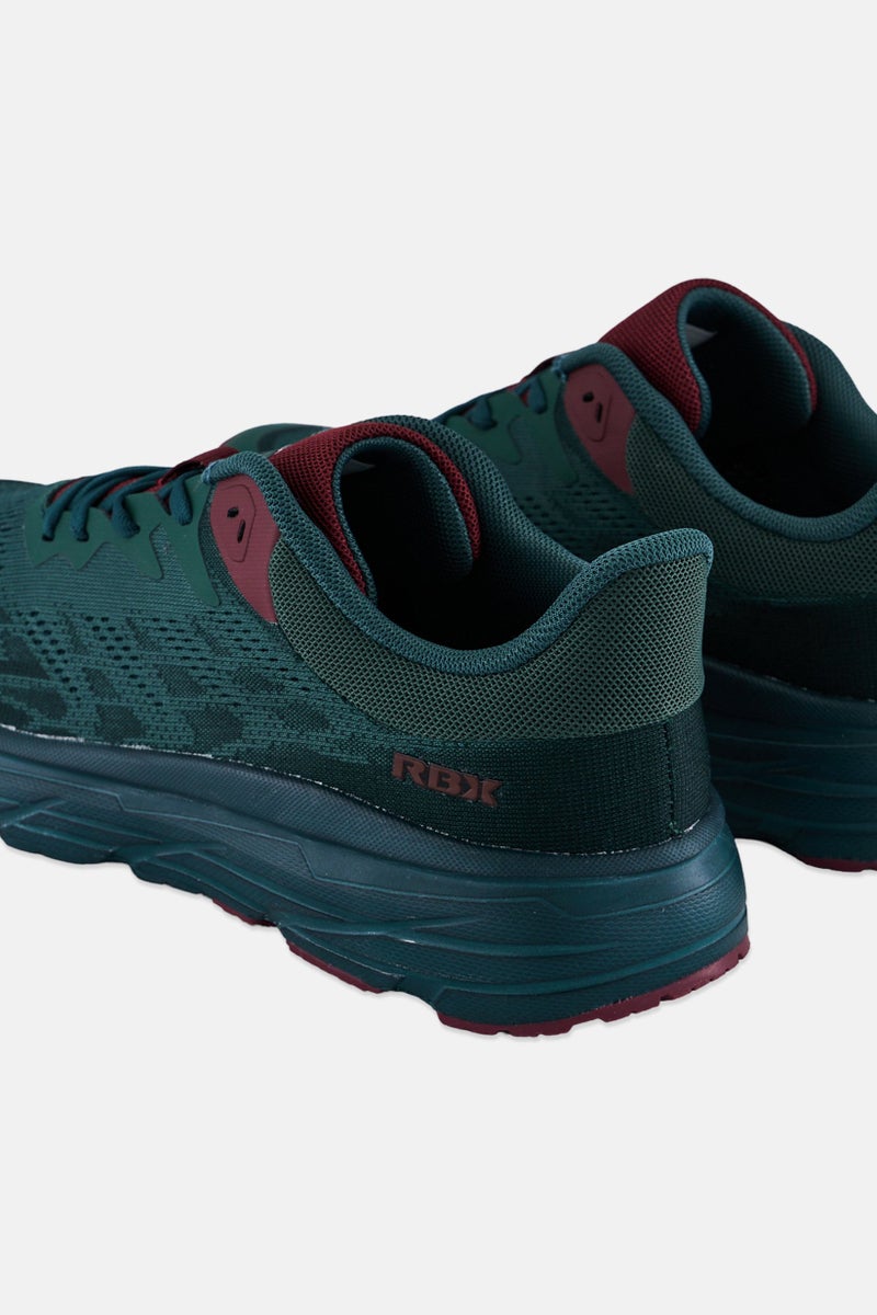 RBX Men Lace Up Running Shoes, Dark Green  - Image 4