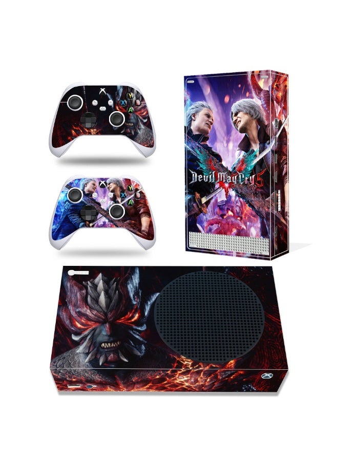 استيكر لجهاز XBOX Series S - تصميم ألعاب شهيرة
