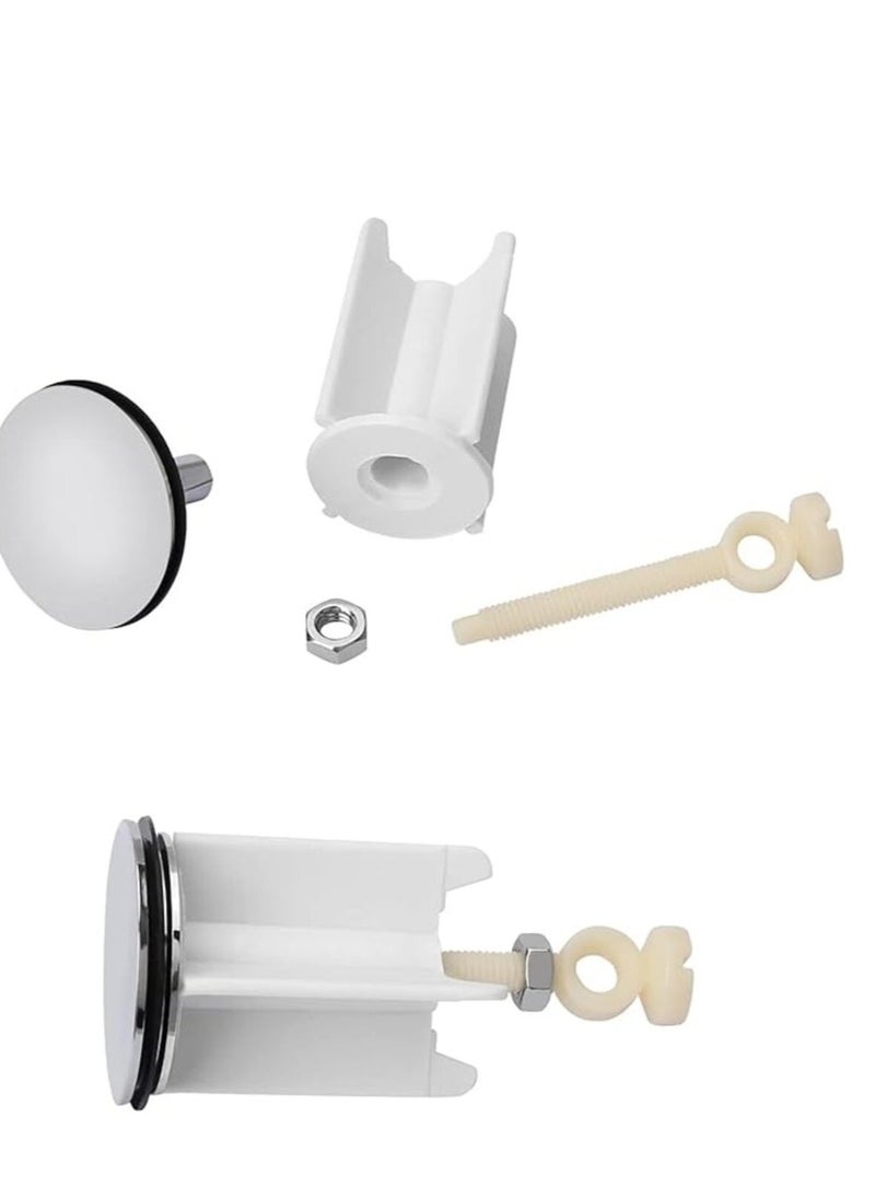 Universal Sink Plug, 40mm Bathroom Basin Sink Plug Replacement Drain Pop-Up Plug for Kitchen Bathroom Basin Sink, Height Adjustable, Sinks Bidets