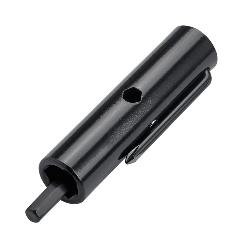 RADECKAL Compact Pocket Skate Tool- T Tool All in One Skate Tool for Skateboards, Longboards, Mini Skateboards, and Cruisers- Collapses to a Compact Size to Fit in Your Pocket (Black) - Image 4
