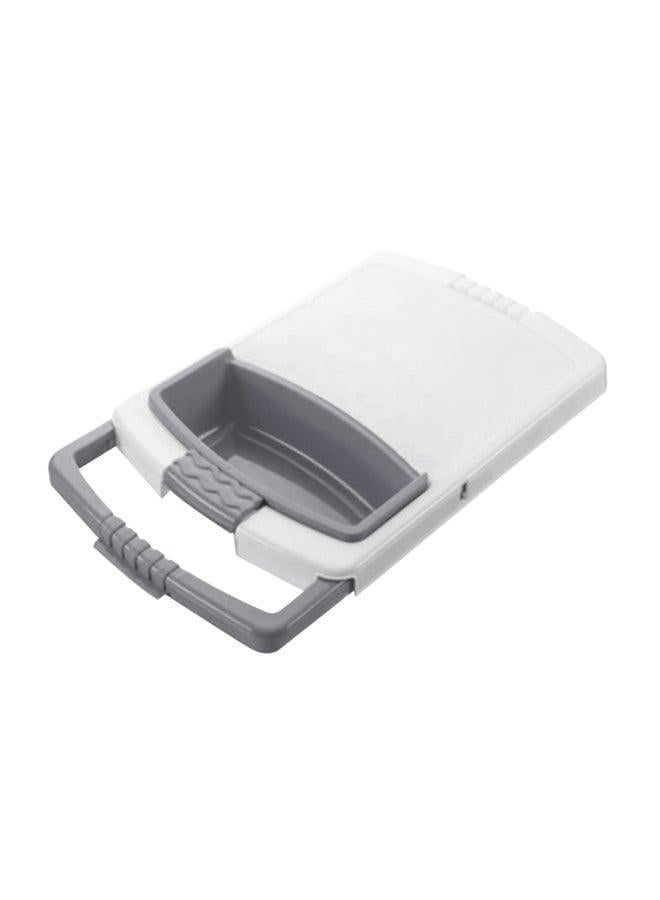 3 In 1 Cutting Board White/Grey 48cm - Image 1
