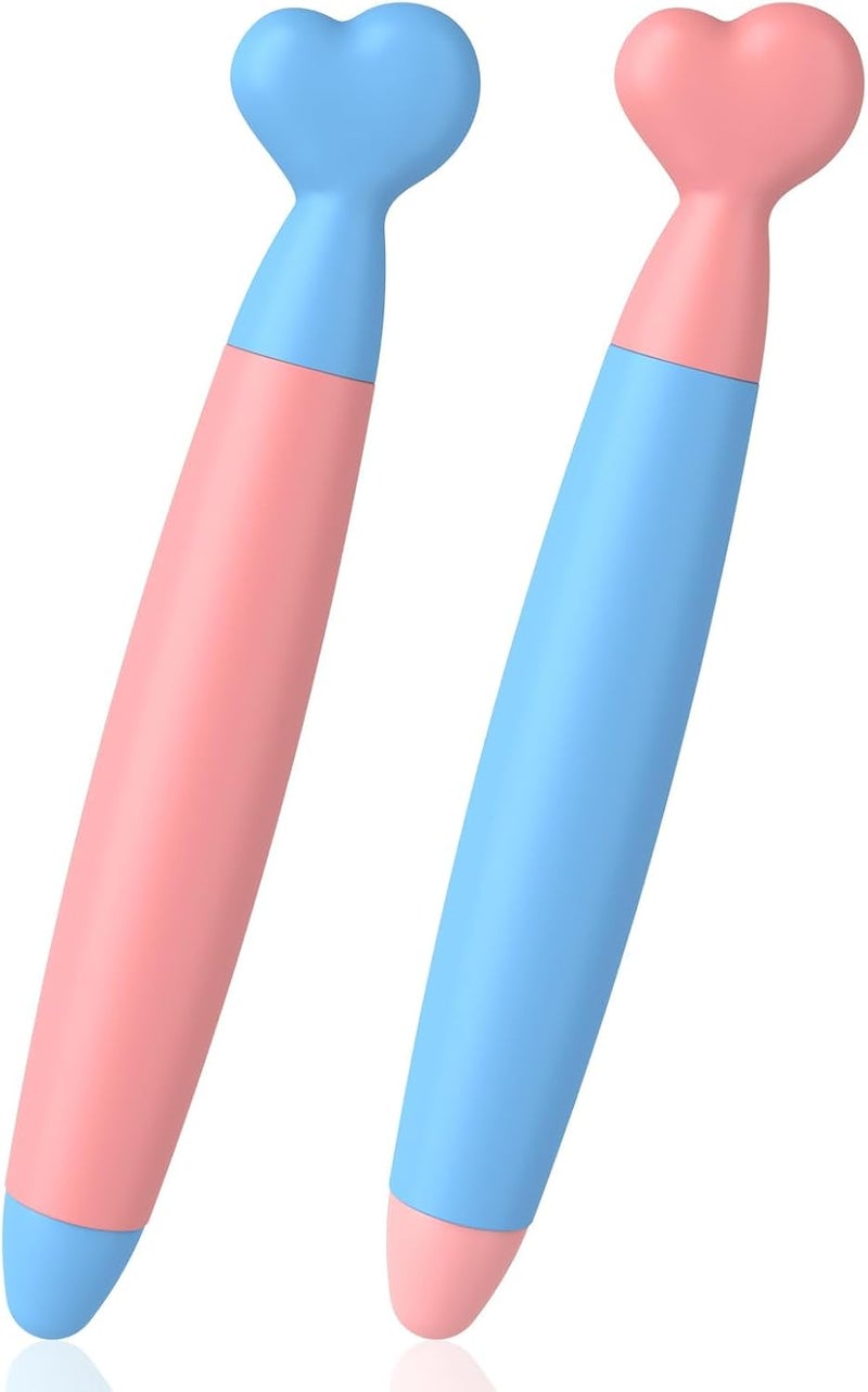 Excefore Kids Stylus Pens for Touch Screens, Tablet Stylus Pen 2 Pack, with Durable Rubber Tips, Universal Touch Screen Capacitive Stylus, Compatible with iPad, iPhone, Kindle Fire Kids, Tablets - Image 1