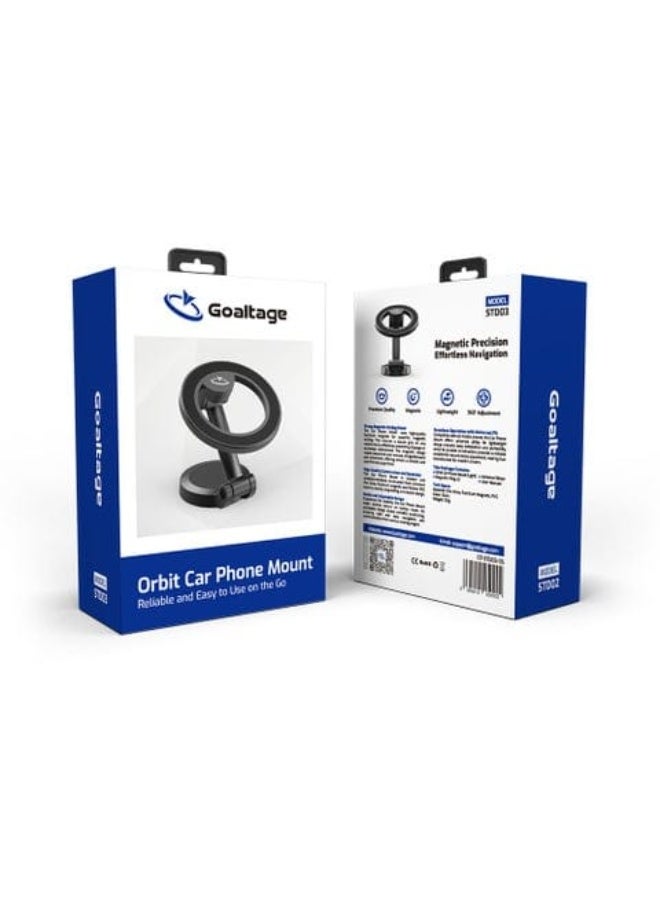 Goaltage Orbit Car Phone Mount STD03 – Magnetic Precision Dashboard Holder for Easy Navigation - Image 4