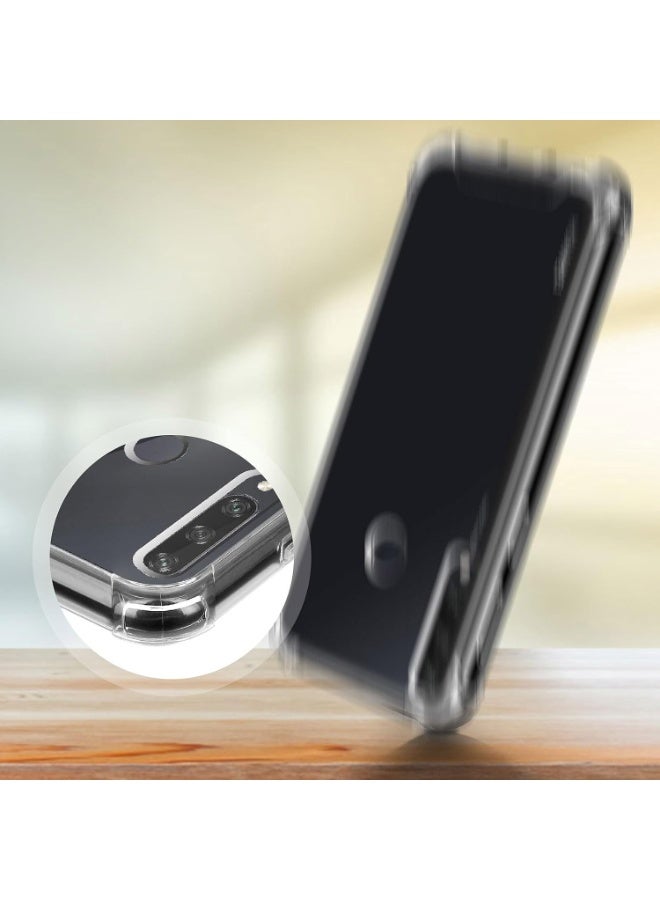 جراب شفاف ضد الصدمات متوافق مع هاتف هواوي Y6P - Image 3