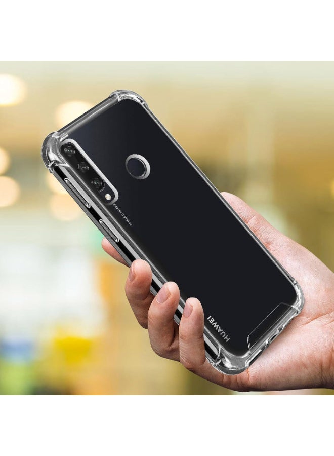 جراب شفاف ضد الصدمات متوافق مع هاتف هواوي Y6P - Image 4