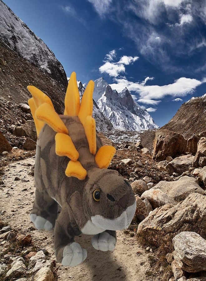 ArtCreativity لعبة ديناصور ستجوسور محشوة ناعمة ومريحة بطول 14 بوصة من آرت كرييتيفيتي - حيوان محشو ناعم ومحبوب للأطفال - ديكور لطيف لغرفة الأطفال - جائزة كرنفال - أفضل هدية لحفلات استقبال المواليد، الأولاد، البنات - Image 4