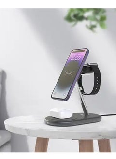 ProOne ProOne PWL810 3-in-1 Wireless Charger, Apple Watch Charger 15.5W Magnetic attraction Charger Stand for iPhone Charging Station for Multiple Devices iPhone 16/15/14/13, Watch & AirPods 4/3/AirPods Pro  - Image 2