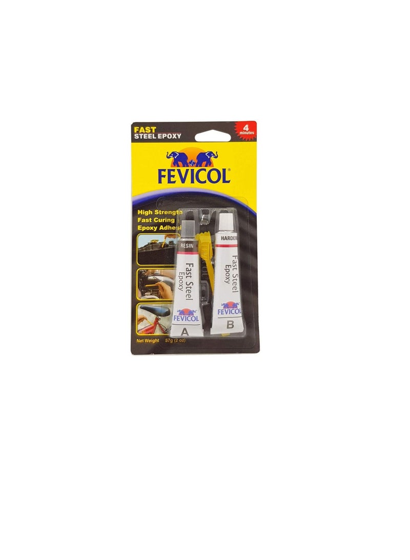 Fevicol Epoxy Adhesive - Steel Epoxy Tube 57Grams Fevicol - Image 1