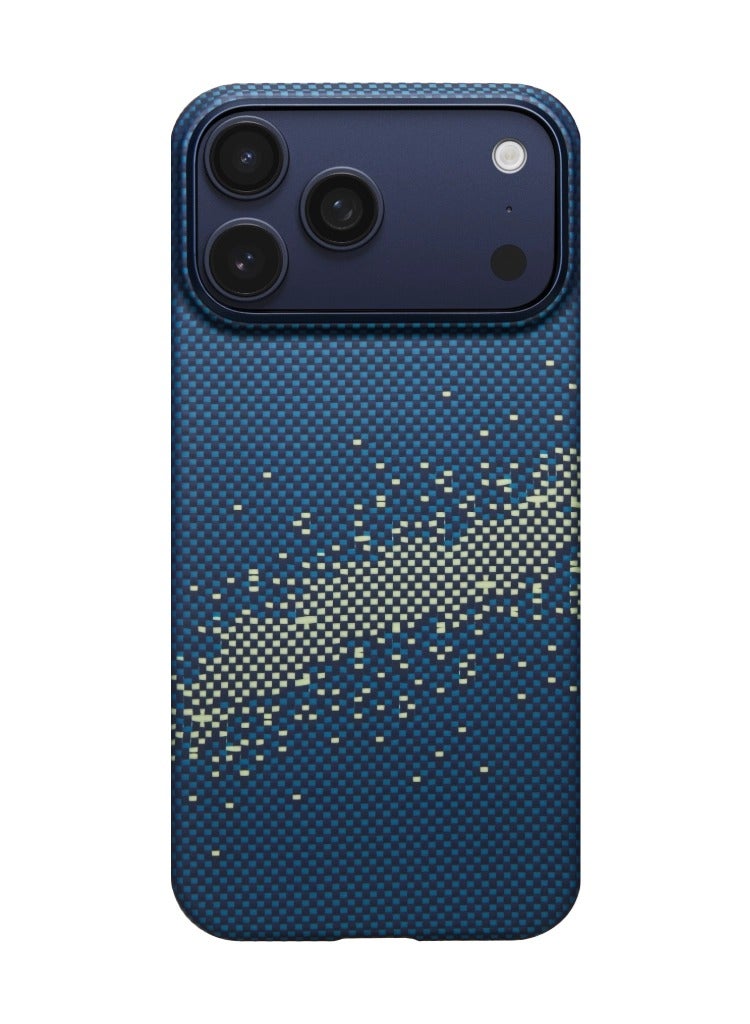 بيتاكا حافظة فائقة النحافة لـ iPhone 17 Pro Max / تقنية PitaTap اللمسية المتكاملة / تصميم خفيف الوزن / تركيب سهل / غطاء خلفي - مجرة درب التبانة - Image 1