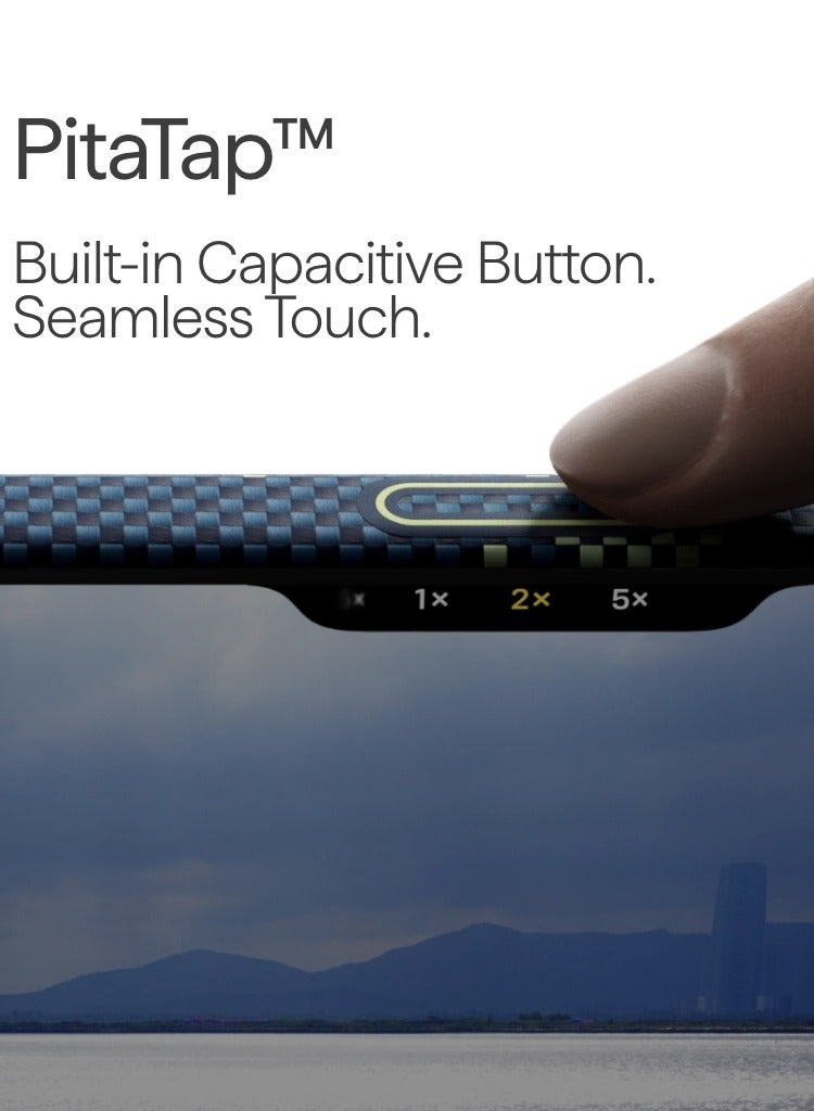 بيتاكا حافظة فائقة النحافة لـ iPhone 17 Pro Max / تقنية PitaTap اللمسية المتكاملة / تصميم خفيف الوزن / تركيب سهل / غطاء خلفي - مجرة درب التبانة - Image 2