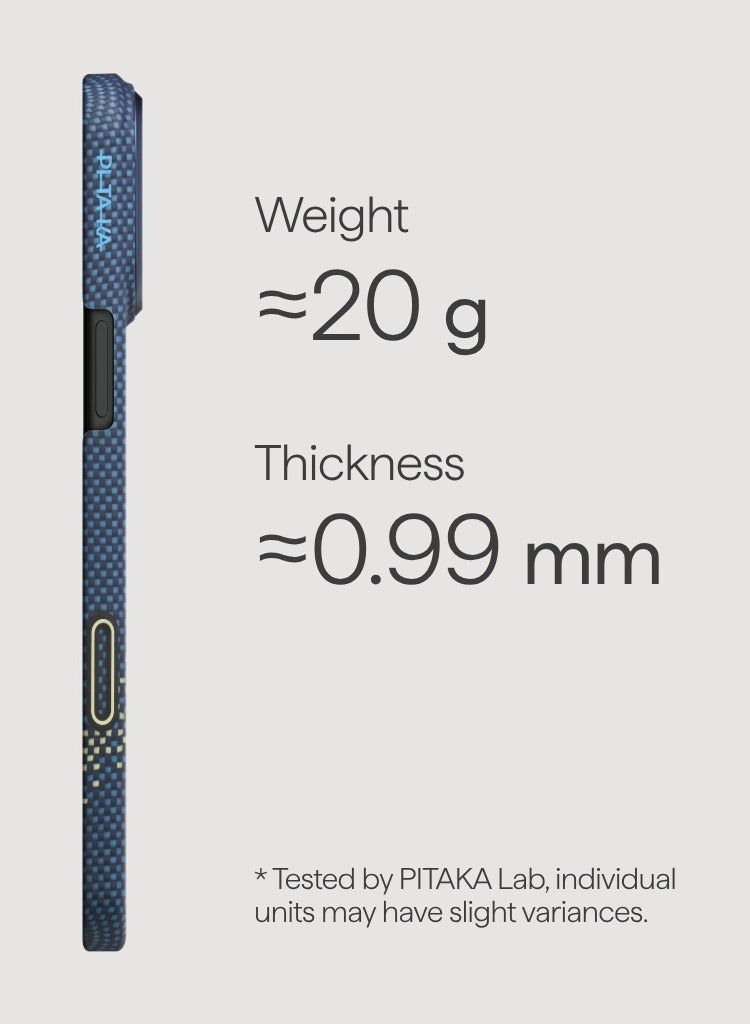 بيتاكا حافظة فائقة النحافة لـ iPhone 17 Pro Max / تقنية PitaTap اللمسية المتكاملة / تصميم خفيف الوزن / تركيب سهل / غطاء خلفي - مجرة درب التبانة - Image 3