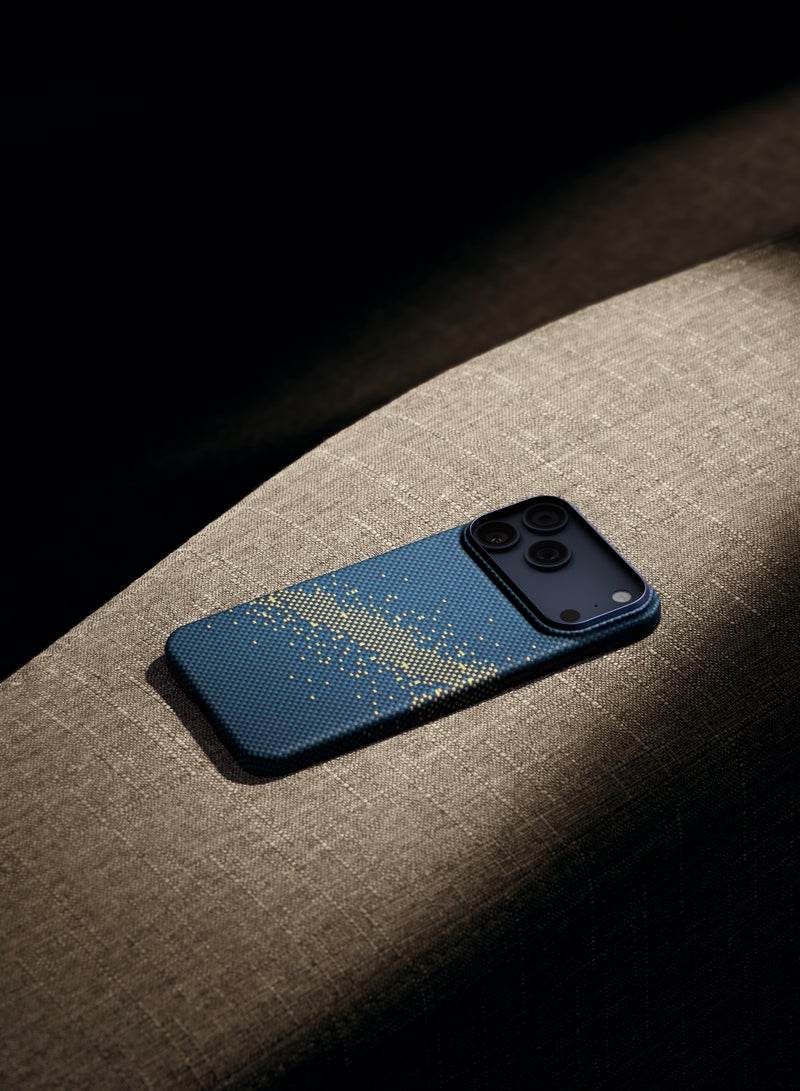 بيتاكا حافظة فائقة النحافة لـ iPhone 17 Pro Max / تقنية PitaTap اللمسية المتكاملة / تصميم خفيف الوزن / تركيب سهل / غطاء خلفي - مجرة درب التبانة - Image 5