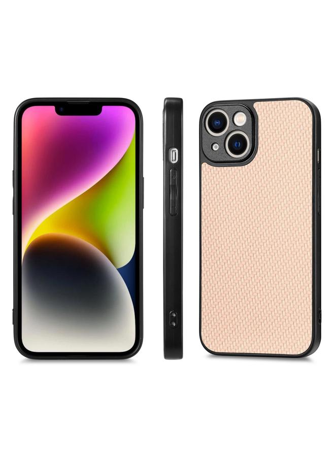 S-TOP Case For iPhone 14 Pro Max Carbon Fiber Texture Leather Back Cover Phone Case - Image 1