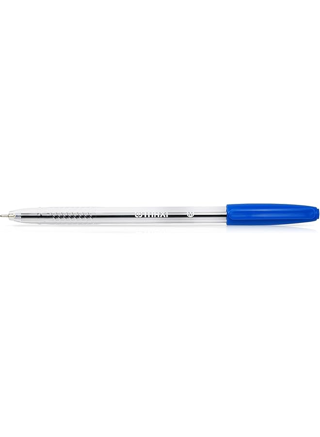 Maxi Ball Pen Medum Tip Blister Of 5Pc Blue - Image 4