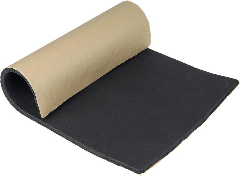 وسائد عازلة حرارية للسيارات من نوع Heat Shield Automotive، مقاس 30*50 سم، بسماكات 6/8/10 مم، مصنوعة من القطن، لعزل الصوت والحرارة داخل المحرك والهيكل الخارجي للسيارة، وللحد من الضوضاء (9 قطع، مقاس كل قطعة 30*50*0.8 سم). - Image 1