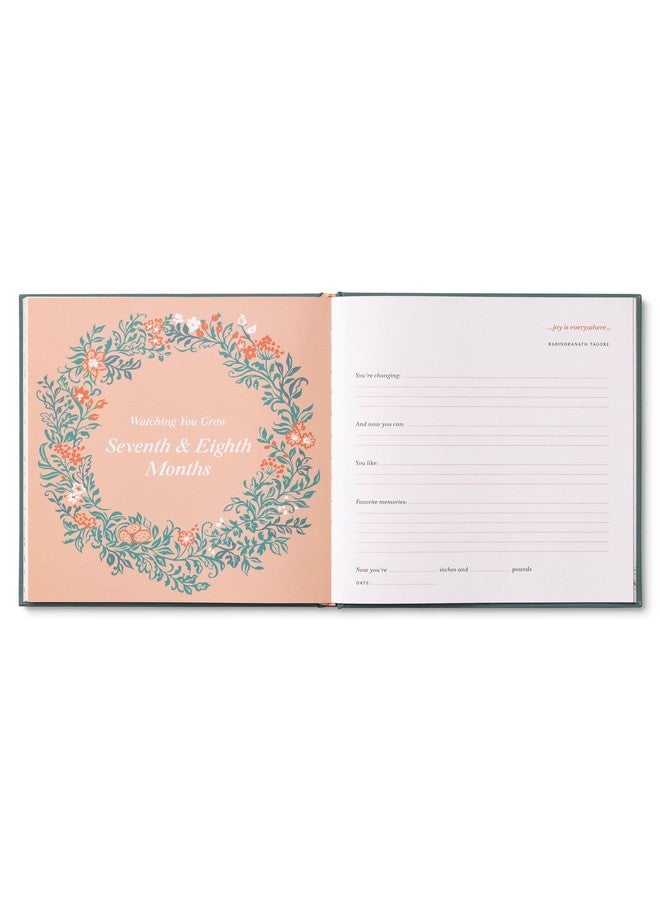 Compendium كومبنديم - مرحبًا، طفل!: كتاب ذكريات للاحتفاظ بذكريات السنة الأولى للطفل - Image 2