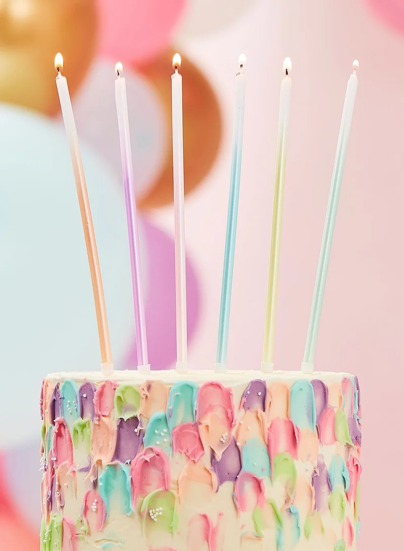 Ginger Ray Tall Ombre Cake Candles
