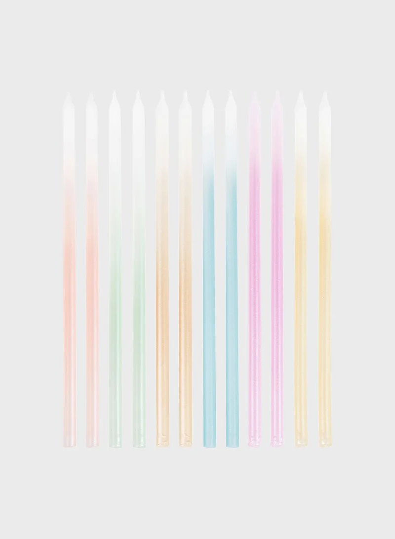Ginger Ray Tall Ombre Cake Candles