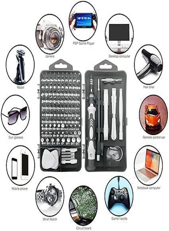 KETOVED 115 in 1 Interchangeble Multipurpose Mini Screwdriver Set Magnetic Slot Wrench Bits Repair Tools Kit Set Combination Screwdriver Set for Home Appliance,Laptop,Mobile,Computer - Image 3