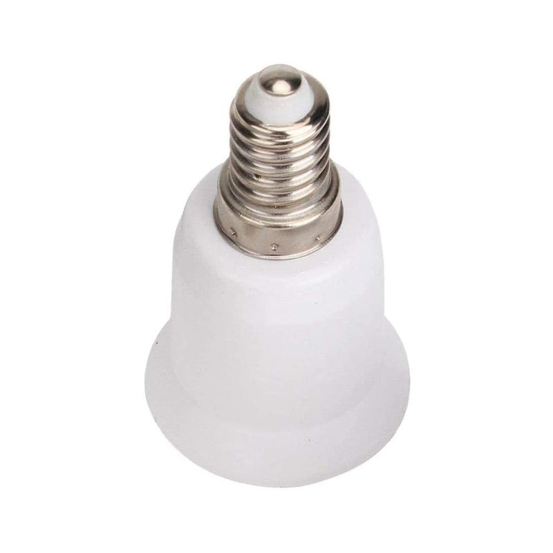 E14 to E27 Lamp Base Converter, e14 e27 Adapter LED Light Sockets Adapter Light Bulb Socket, Bulb Base Adapter, Lamp Holder Converters (2Pcs) - Image 5