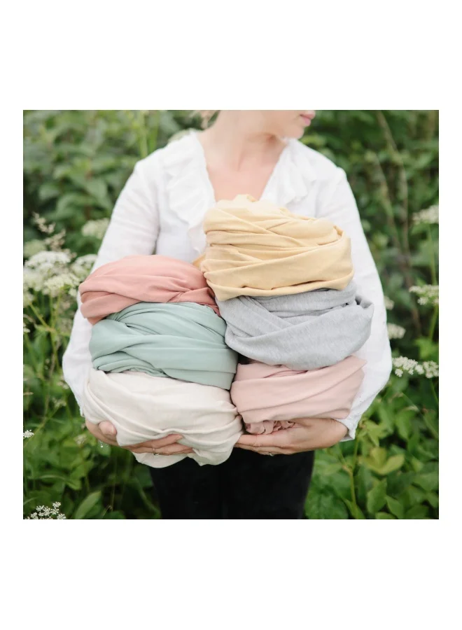 mushie Baby Carrier Wrap Ivory