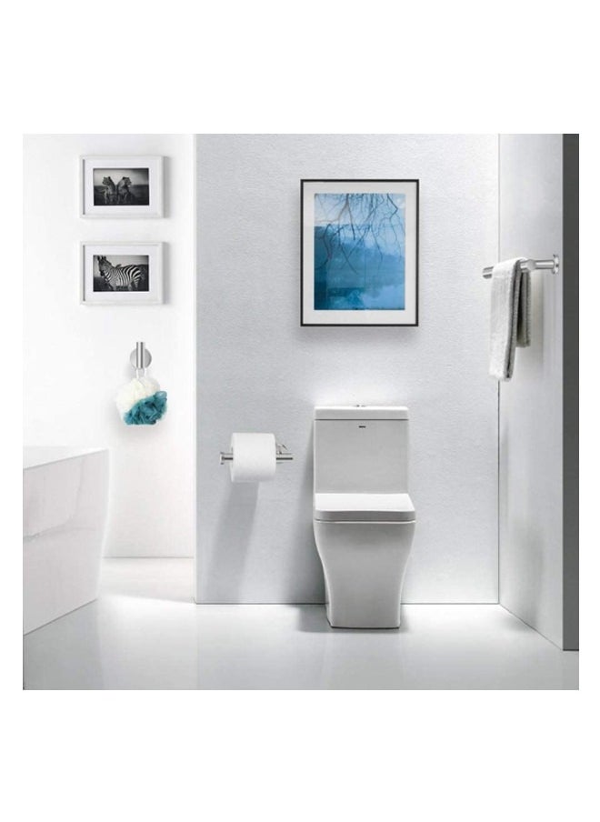 MIXDE - 5-Pieces Stainless Steel Round Wall Mounted Bathroom Hardware Set - Image 1