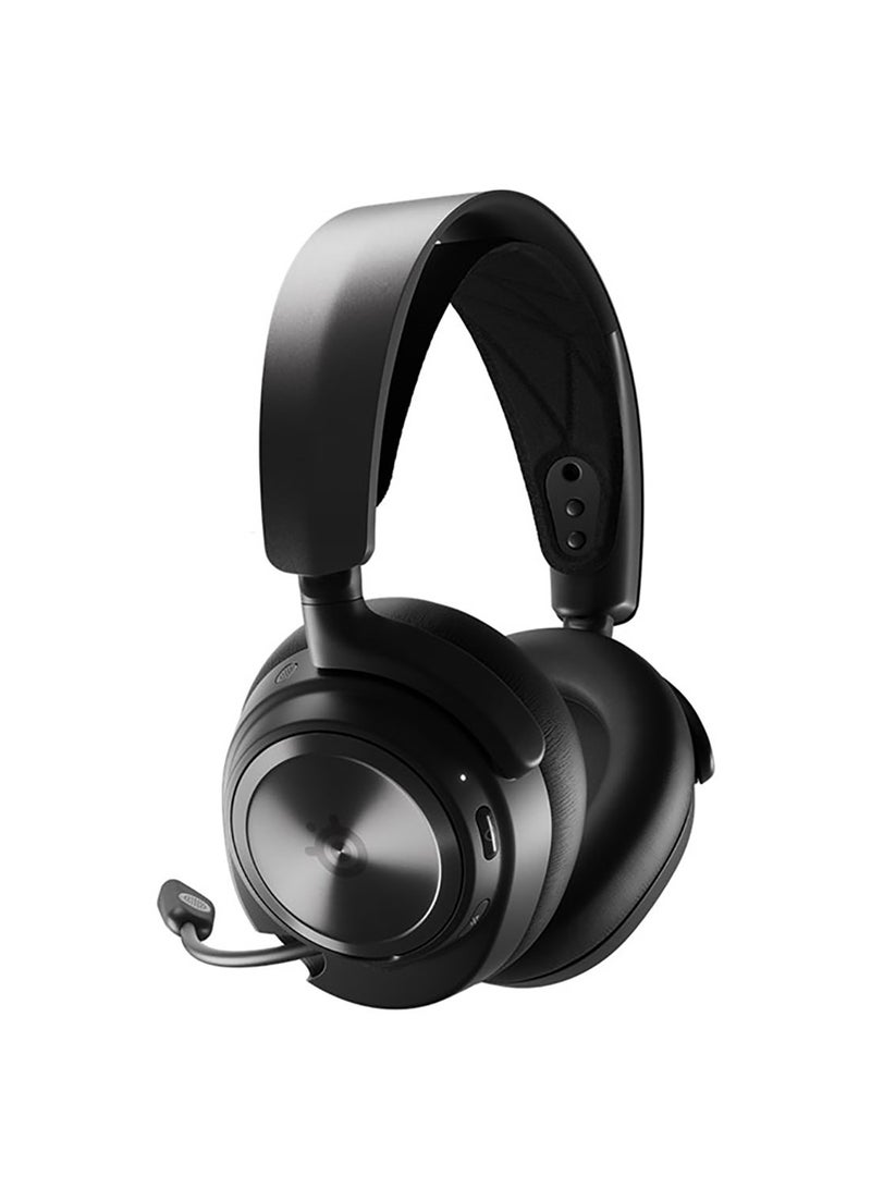 steelseries Arctis Nova Pro Wireless High-Fidelity Gaming Audio Headset with Active Noise Cancellation for Xbox & PC - Black - Image 2