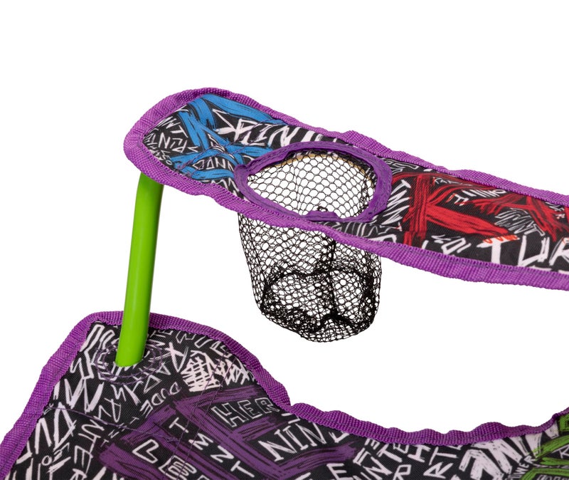 Teenage Mutant Ninja Turtles Foldable Kids Chair – Toddler Camping Chair with Safety Lock, Carry Bag, Indoor/Outdoor Use, Ages 2–3, 60 lb Limit - Image 4