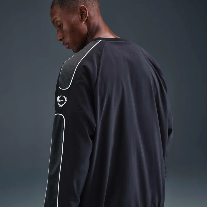 Nike Black Men's Academy+ Dri-FIT Shell Football Top for Men | Best Price UAE