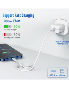 Generic USB C to Lightning Cable 3PACK 2M Fast Charger Cable, iPhone Charger Cord Compatible with iPhone 14/13/12/11 Pro Max/XS MAX/XR/XS/X/8/7/Plus  - Image 5