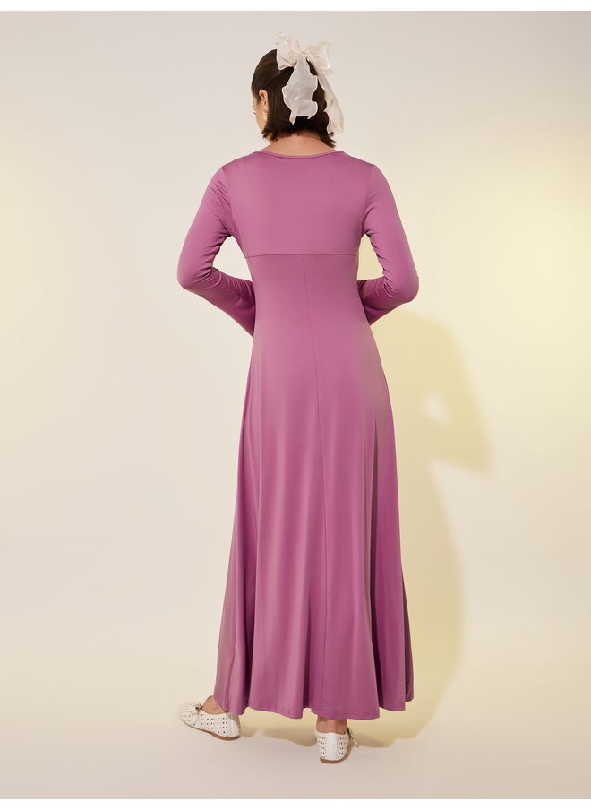 Take Two Lace Trim Maxi Dress  - Image 5