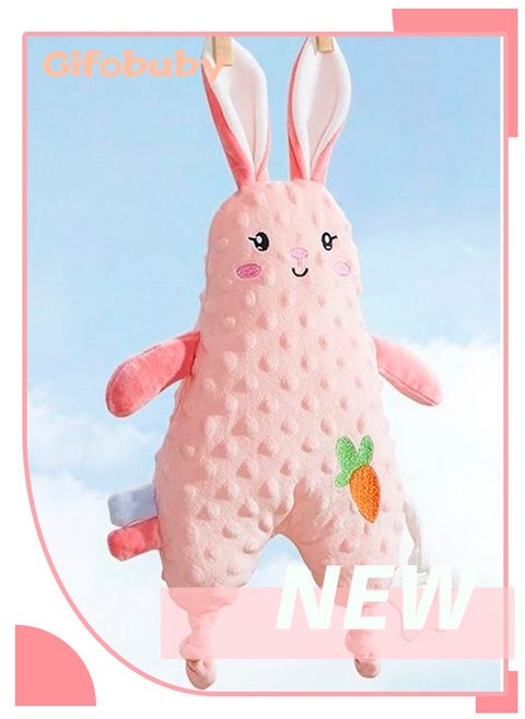 Soft plush toys, with cute animal characters to explore the vibrant forest, the most suitable for baby's sensory development, with teether, can be chewed in the mouth!