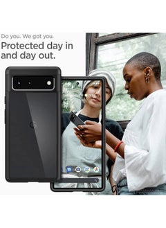 Spigen Ultra Hybrid for Google Pixel 6 Case Cover - Matte Black  - Image 3