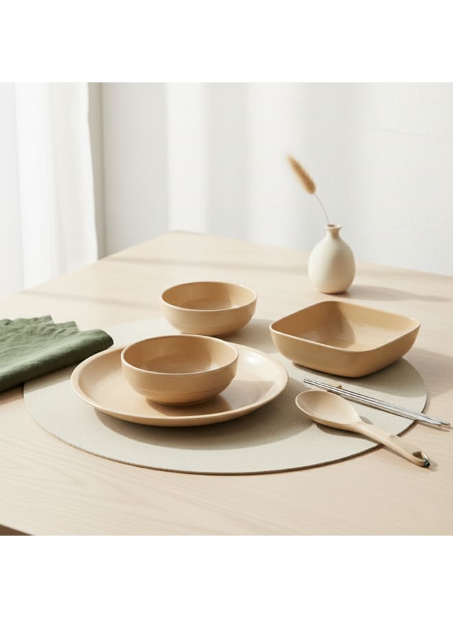 Zinnia Melamine Round Plate – Small – Everyday Dining - Image 3