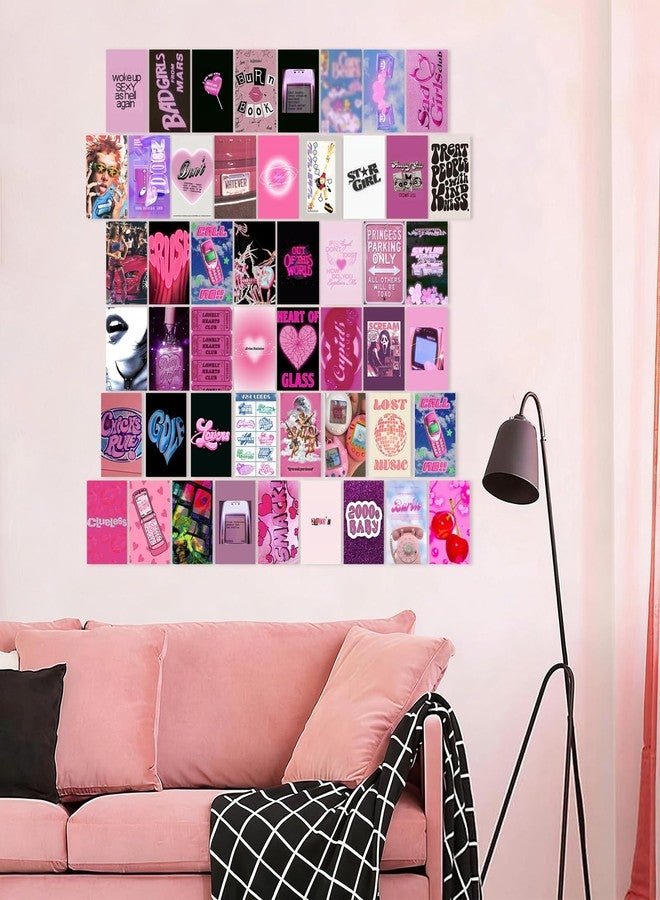 KBKBART 50-Piece Mcbling Vintage Wall Collage Kit - Trendy Y2K Posters, Cute Anime Art, and 4x6 Aesthetic Prints for Teen Girls, College Dorms, and Downtown Girl Rooms - Image 4
