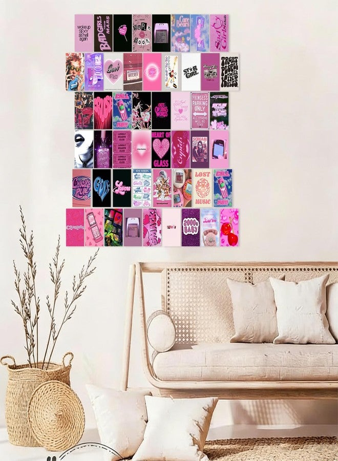 KBKBART 50-Piece Mcbling Vintage Wall Collage Kit - Trendy Y2K Posters, Cute Anime Art, and 4x6 Aesthetic Prints for Teen Girls, College Dorms, and Downtown Girl Rooms - Image 5