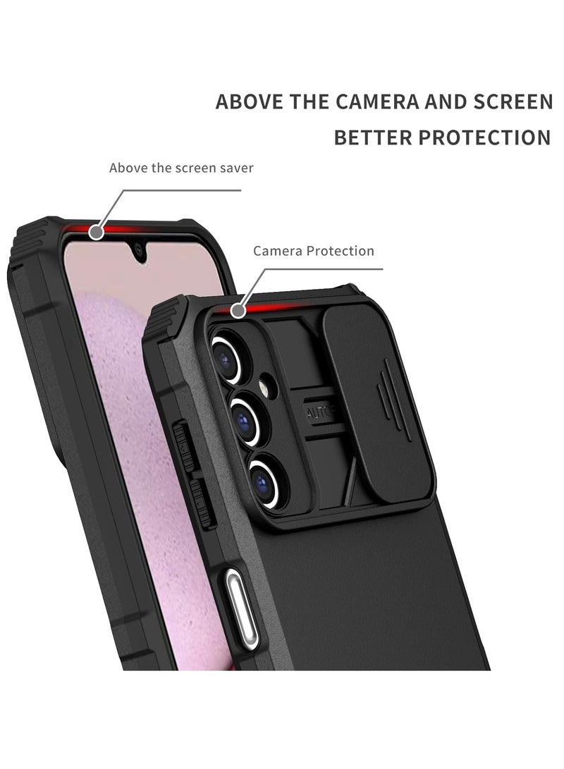 Samsung Galaxy A15 Mobile Phone Case Cover, Innovative Telescopic Bracket, Sliding Protection Camera Window, Bumper Shockproof Phone Back Cover - Image 3