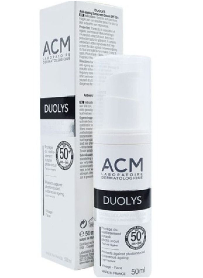 ACM Duolys Anti Ageing Sunscreen Cream SPF50+ 50ml  - Image 2