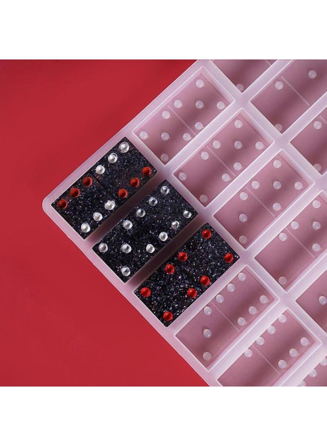 Silicone Dominoes Game Toy Making Mold Resin Epoxy Craft Diy Mould Casting - Image 2