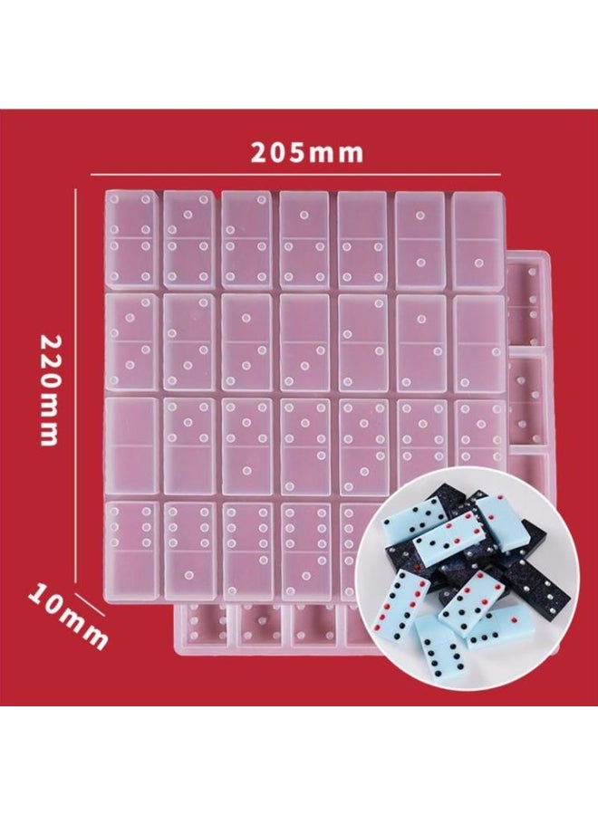 Silicone Dominoes Game Toy Making Mold Resin Epoxy Craft Diy Mould Casting - Image 4
