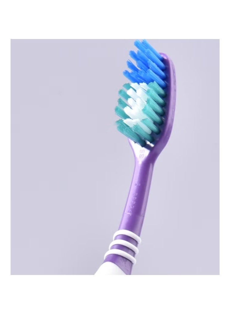 5+1-Piece Toothbrush Set Multicolour - Image 2