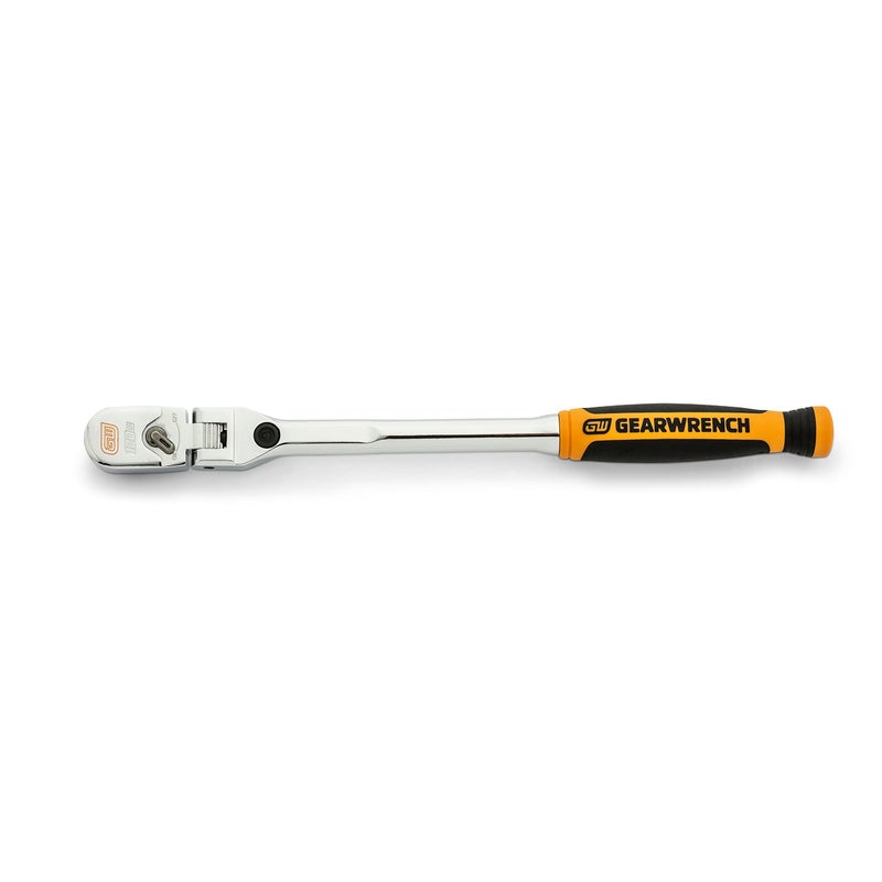 GEARWRENCH 14 Drive 120XP Locking Flex Head Ratchet with Cushion Grip 81055