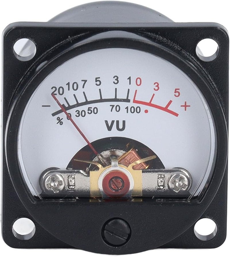 2 قطعة عداد VU مضاء بخلفية LED مع لوحة قيادة لمراقبة الصوت والتركيب - Image 5