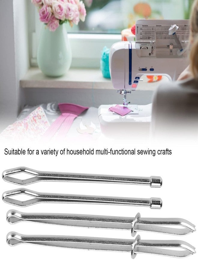 Zerodis Elastic Cord Rope Threader Clip Stainless Steel Tweezer Elastics Sewing Accessories DIY Tool for Home Use Elastic Band Sewing - Image 5
