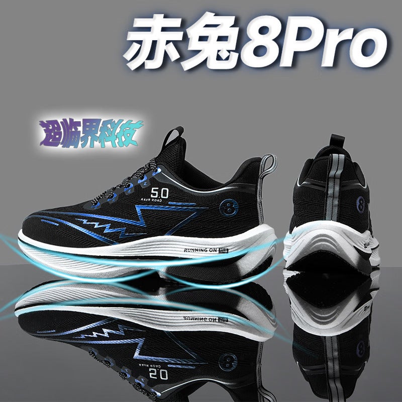 Red Rabbit 8Pro Carbon Plate Running Shoes Student Big Kids Racing Sports Games Shoes Junior Marathon Running Shoes Sneakers - Image 4