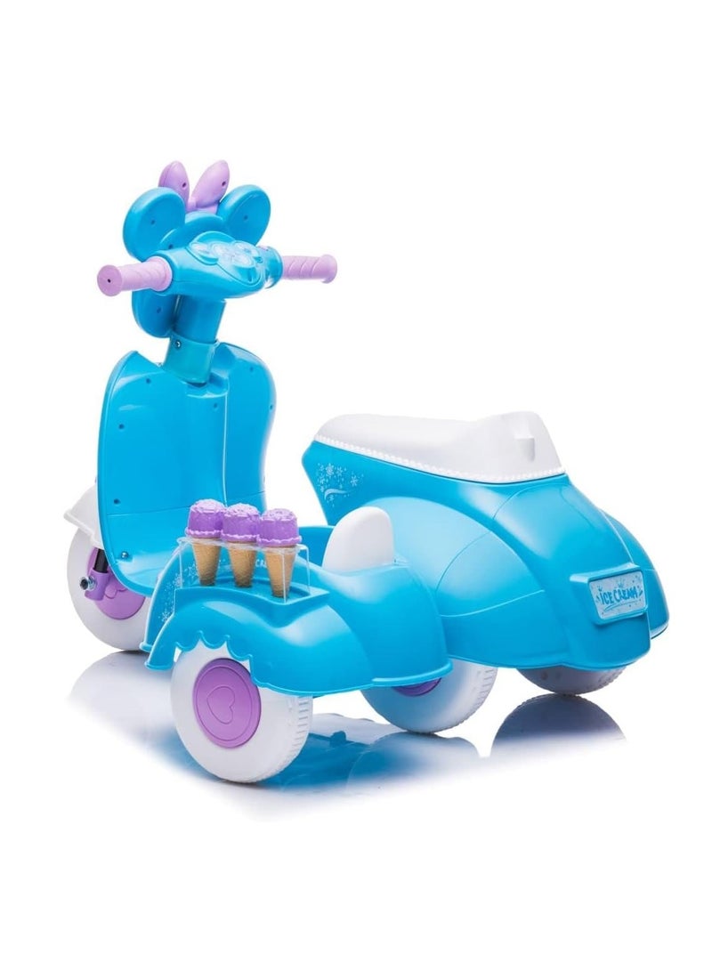 Lovely Baby Powered Kids Riding Motorcycle, Motorbike With Sidecar - Image 3