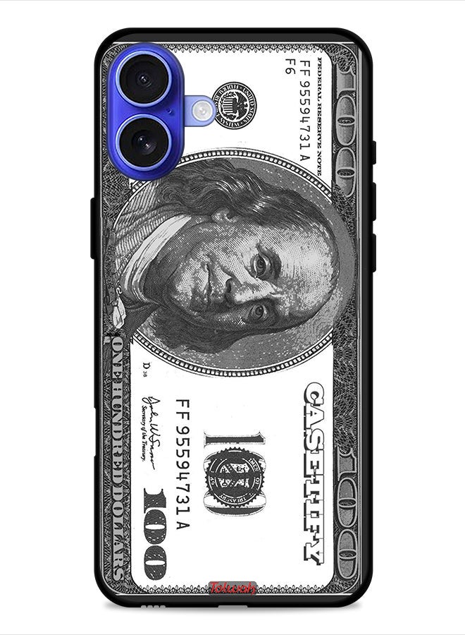 Tolwak Apple iPhone 16 Plus Protective Case Cover Dollar Pattern - Image 1