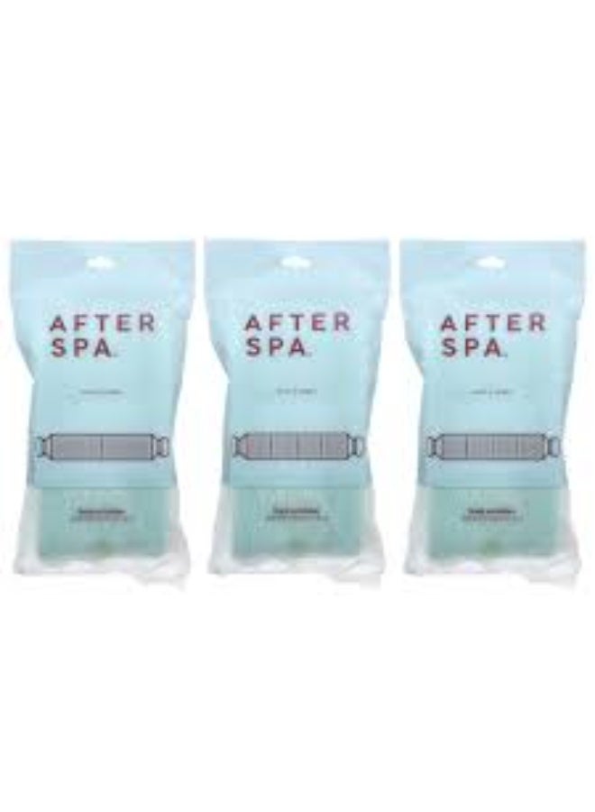 أفترسبا AfterSpa، أداة فرك الظهر بمقابض، 3 أدوات فرك - Image 1