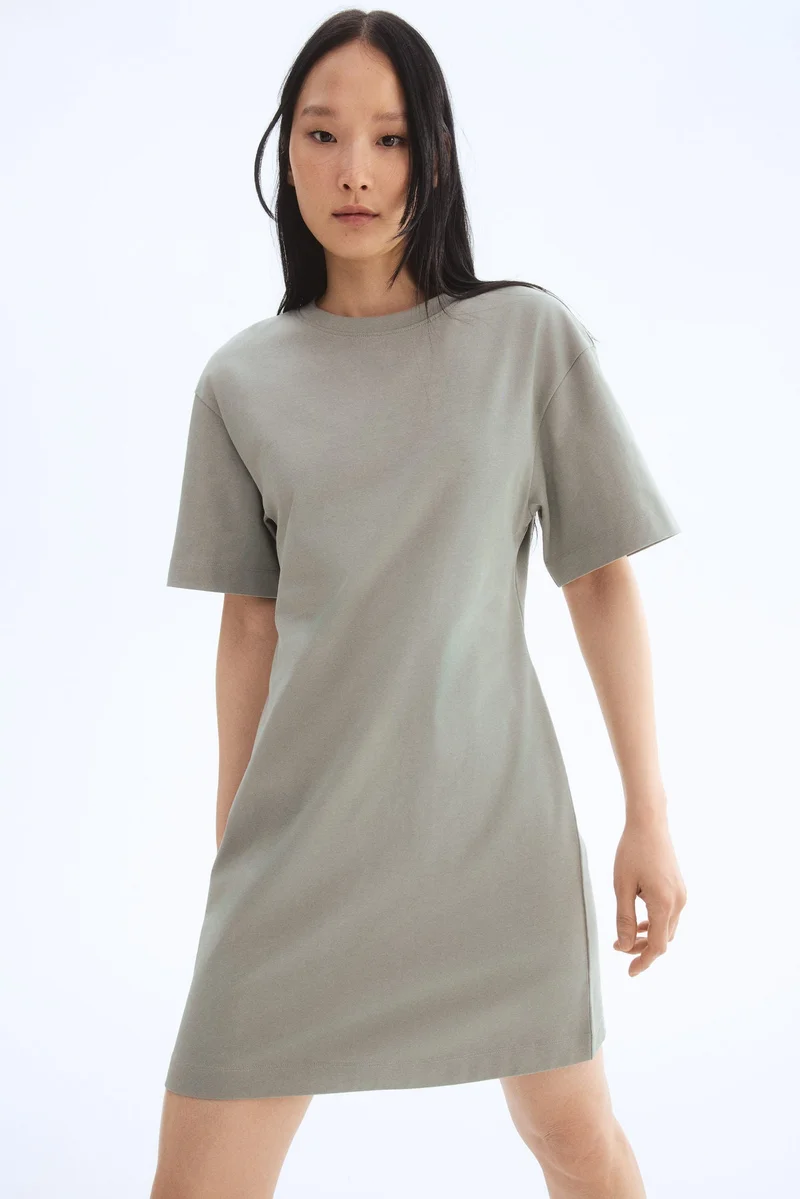 H&M Waisted T-shirt dress