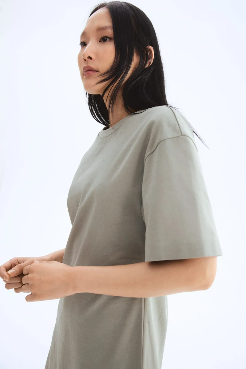 H&M Waisted T-shirt dress
